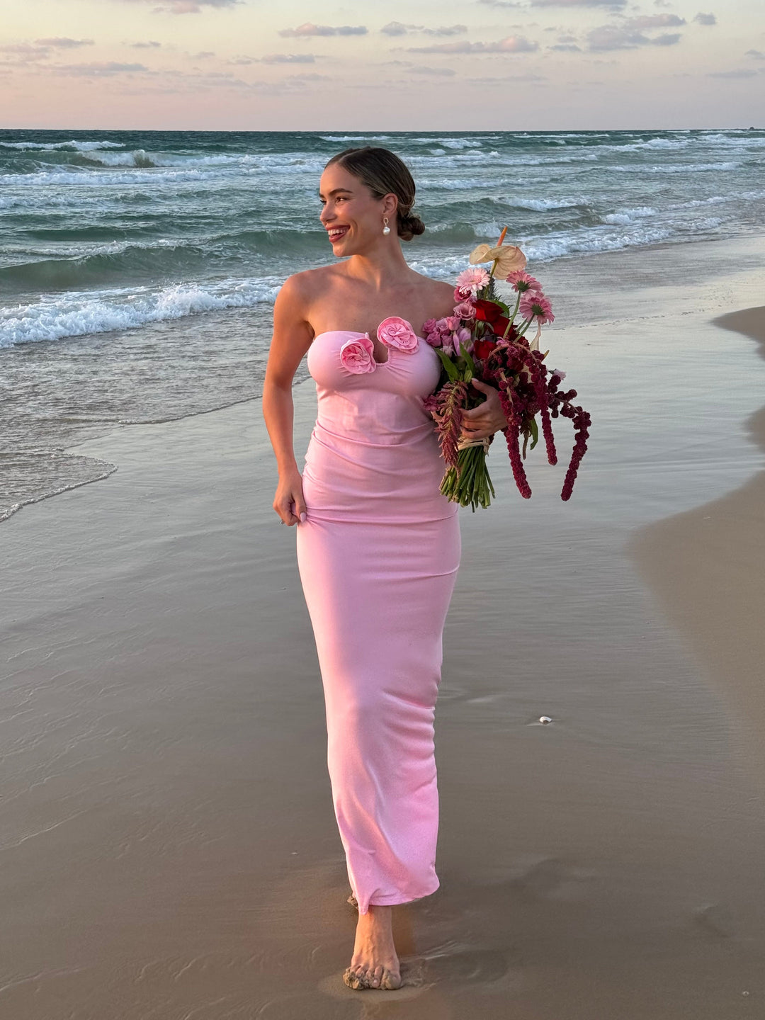 Journi Strapless Maxi Dress