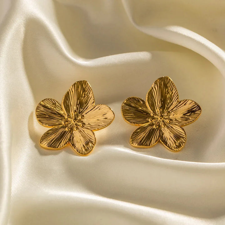 Holly Flower Earrings