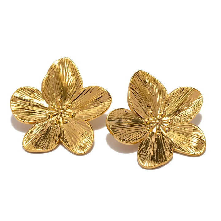 Holly Flower Earrings