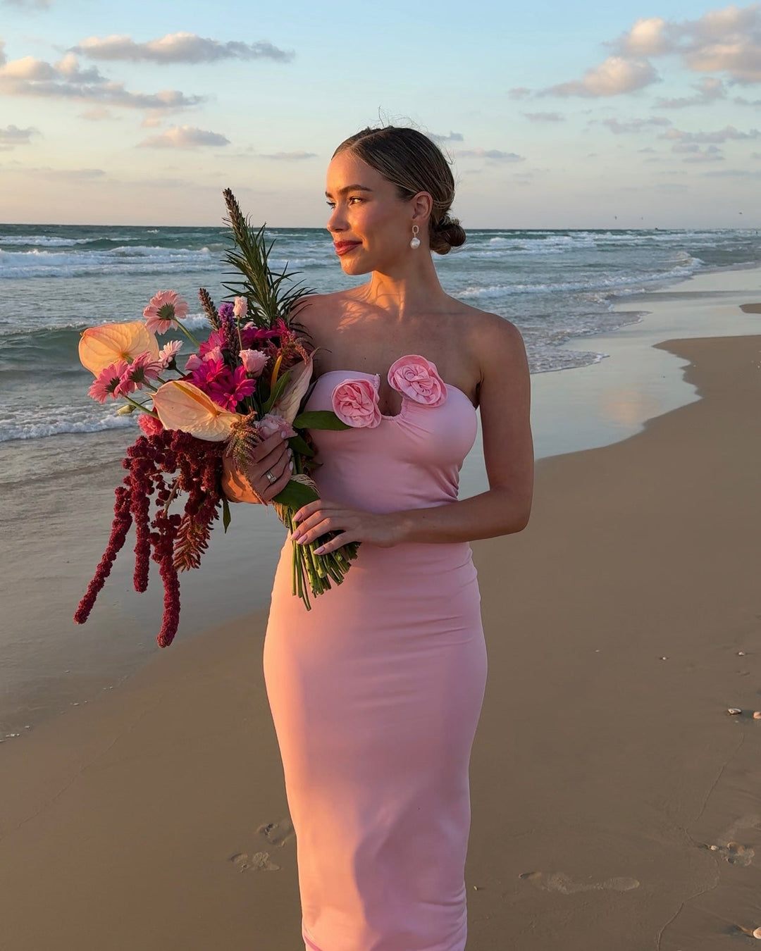 Journi Strapless Maxi Dress