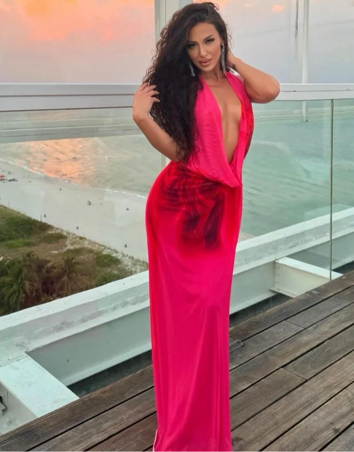 Kamari Halter Maxi Dress