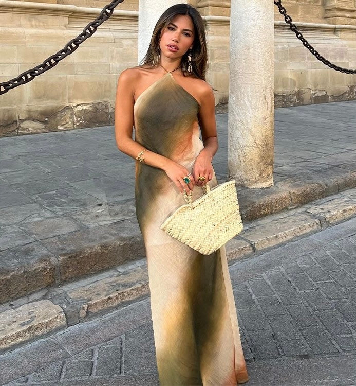 Aviana Spaghetti Strap Maxi Dress