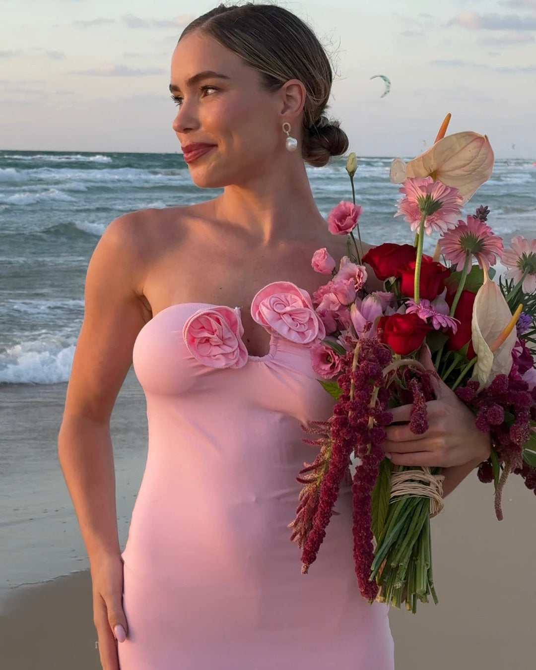 Journi Strapless Maxi Dress