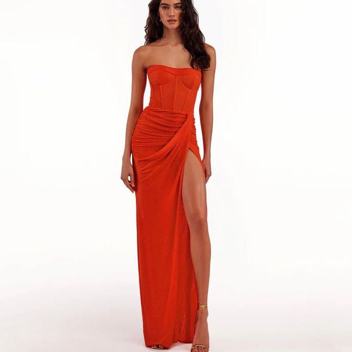 Capri High-Slit Dress
