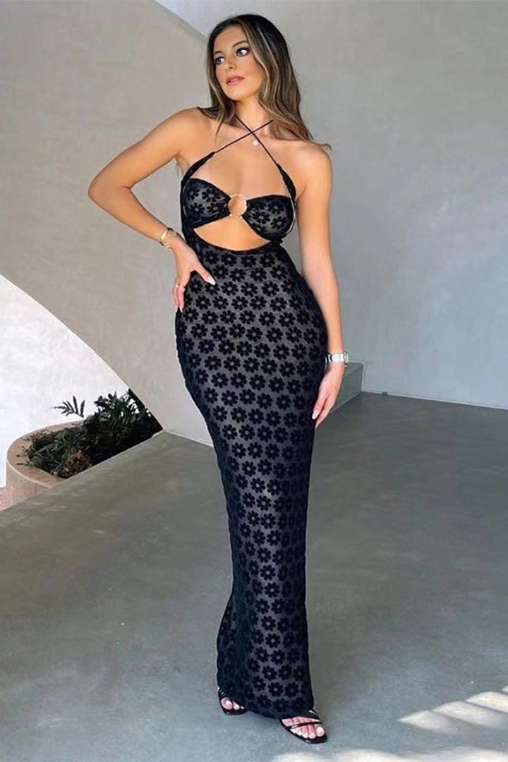 Zelda Flower Hollow-Out Dress