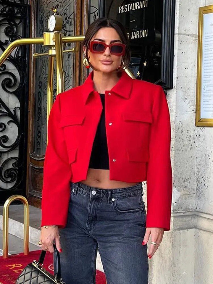 Alaia Button-Up Jacket