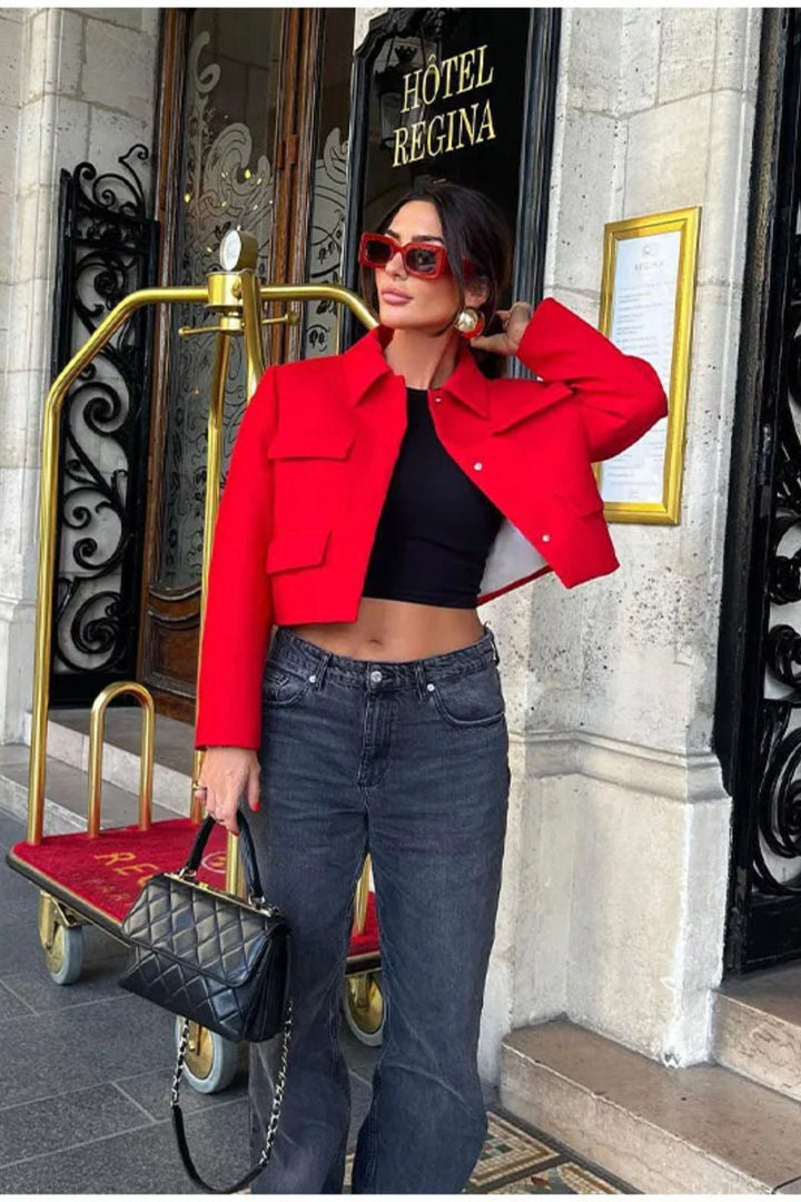 Alaia Button-Up Jacket