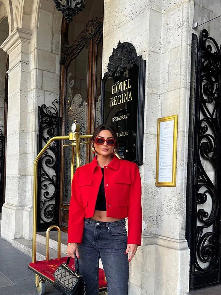 Alaia Button-Up Jacket