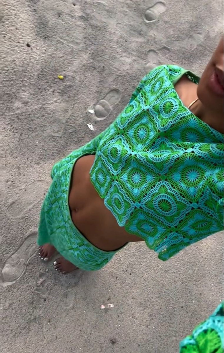 Alivia Relaxed Tank & Beach Skirt Set