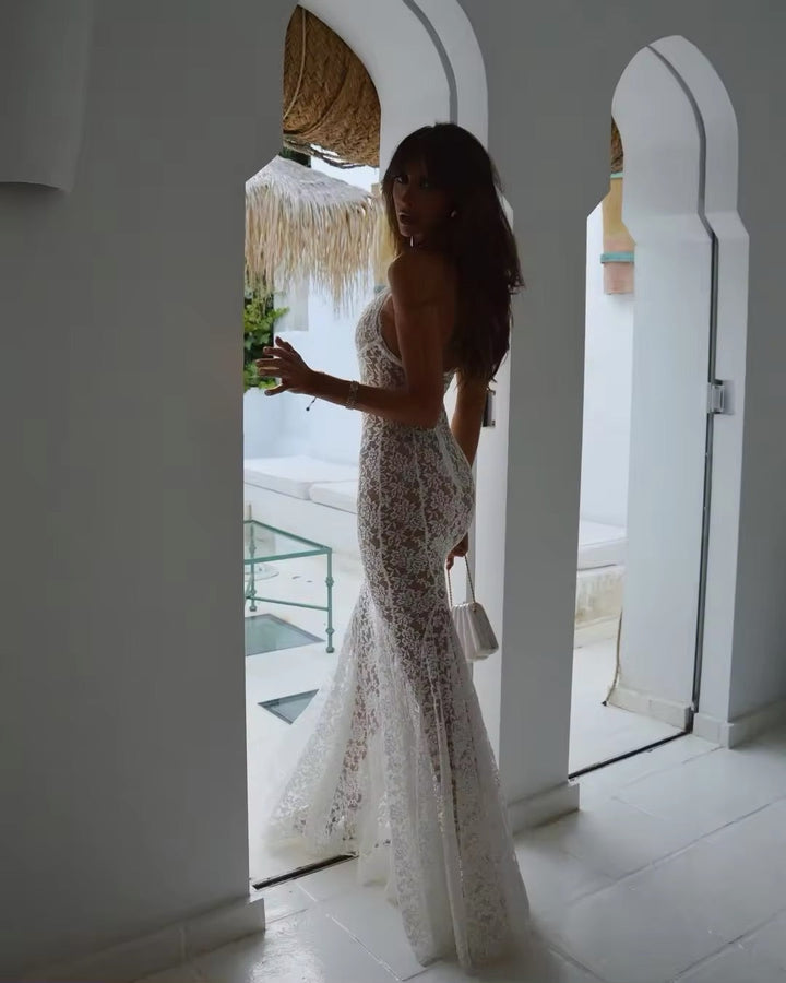 Amaia Sleeveless Halter Dress