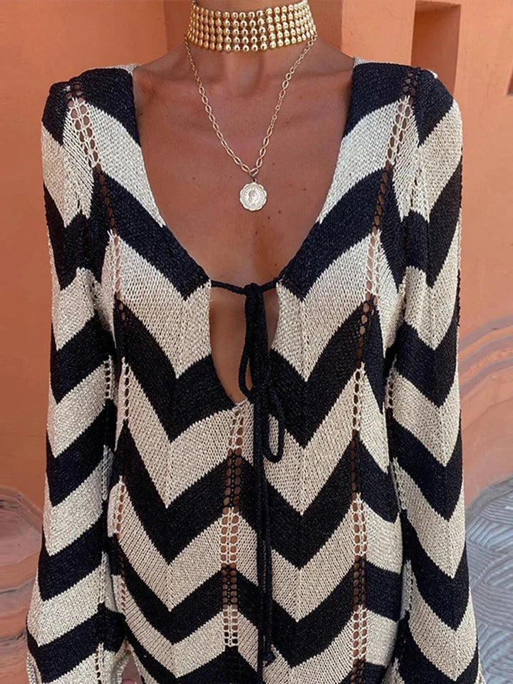 Jacqueline Striped Breathable Dress