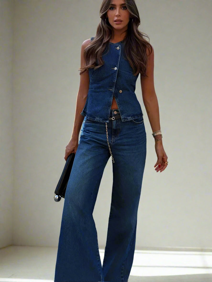 Rory Jeans & Vest Set