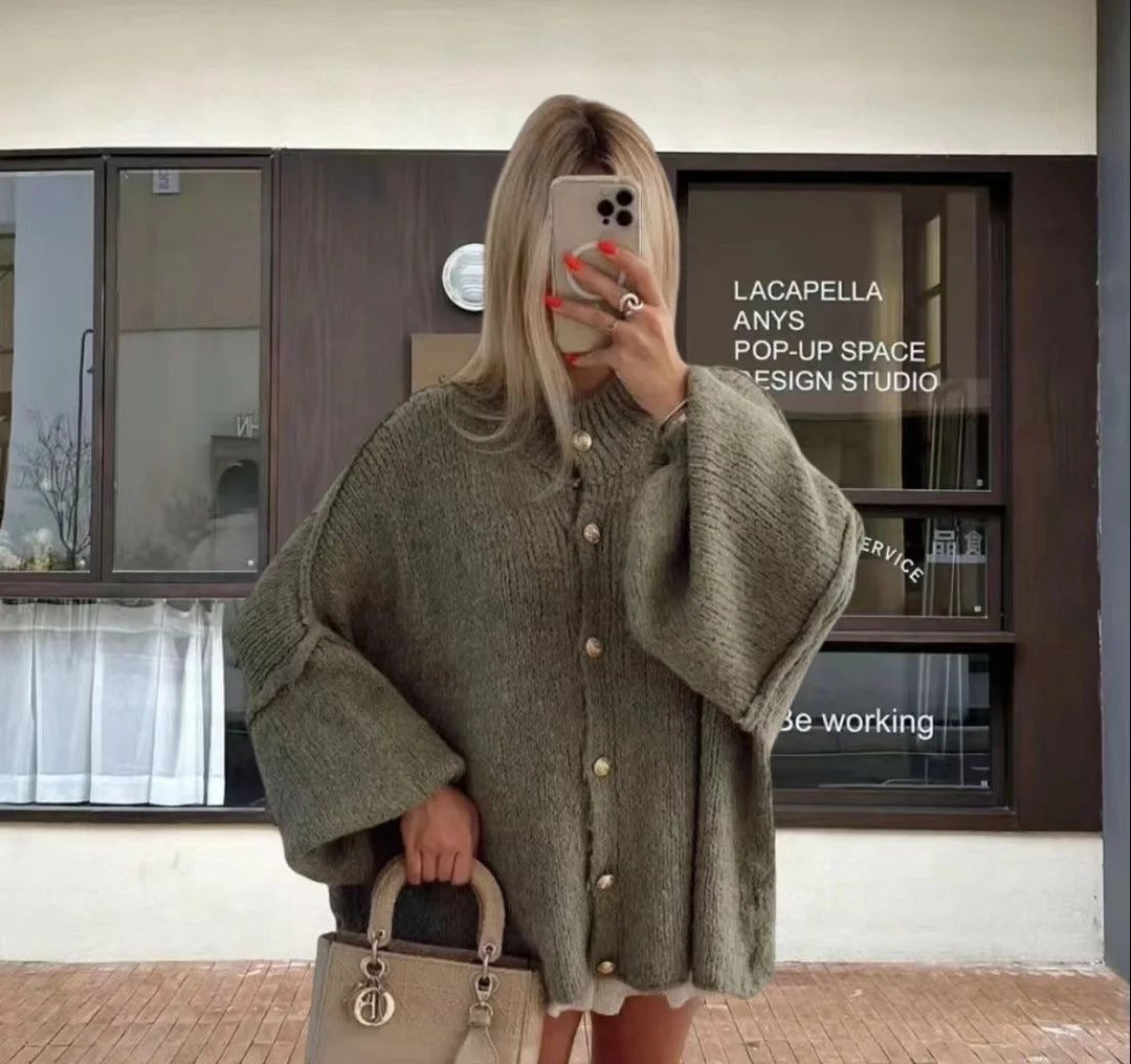 Elora Knit Fleece Sweater