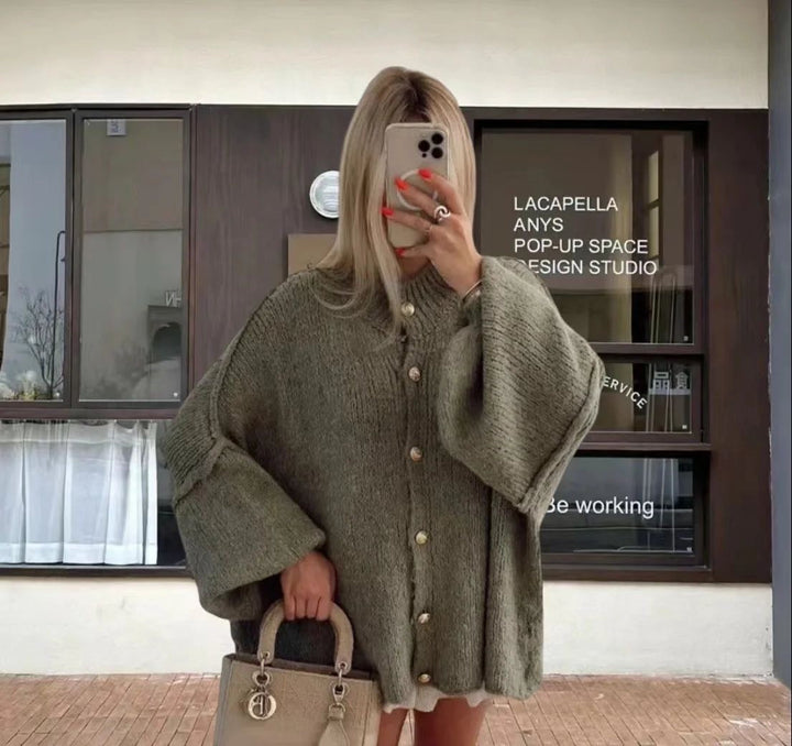 Elora Knit Fleece Sweater