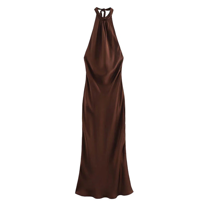 Thalia Halter Maxi Dress