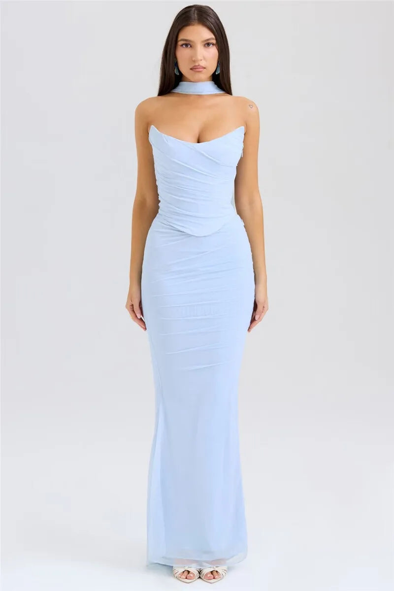 Angel Strapless Bodycon Dress