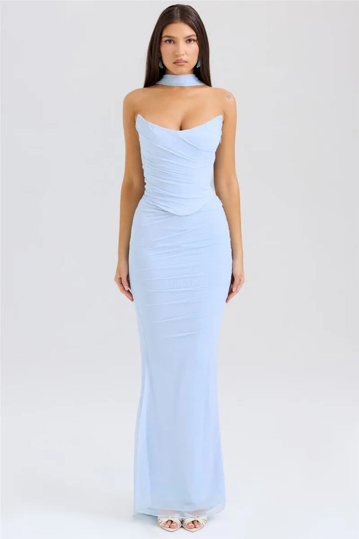 Angel Strapless Bodycon Dress
