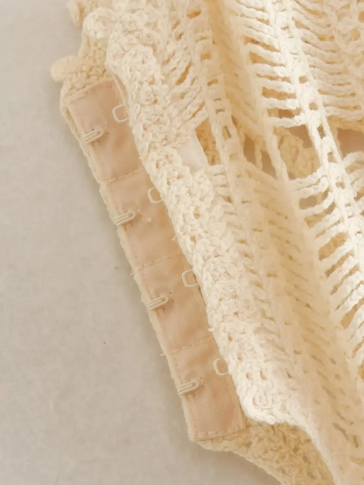 Emmy Cut-Out V-Neck Dress