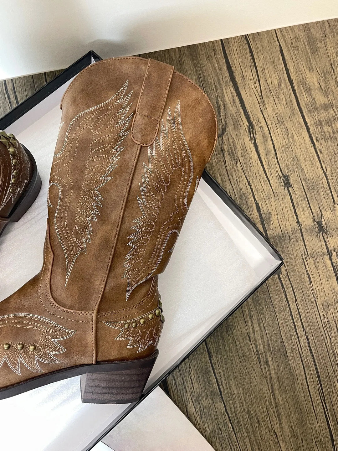 Tatum Leather High Boots