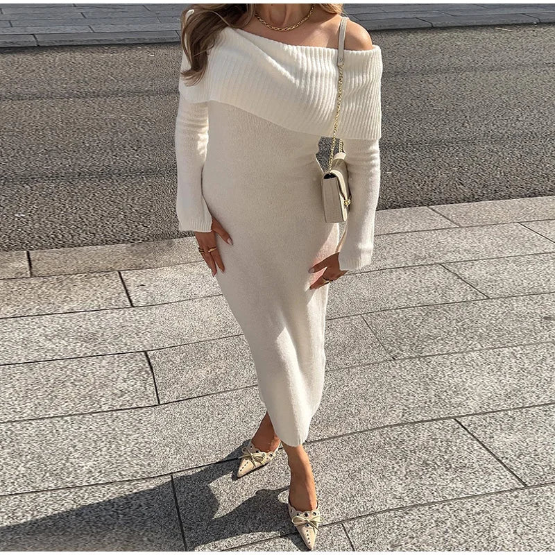 Mikaela Off-Shoulder Maxi Dress