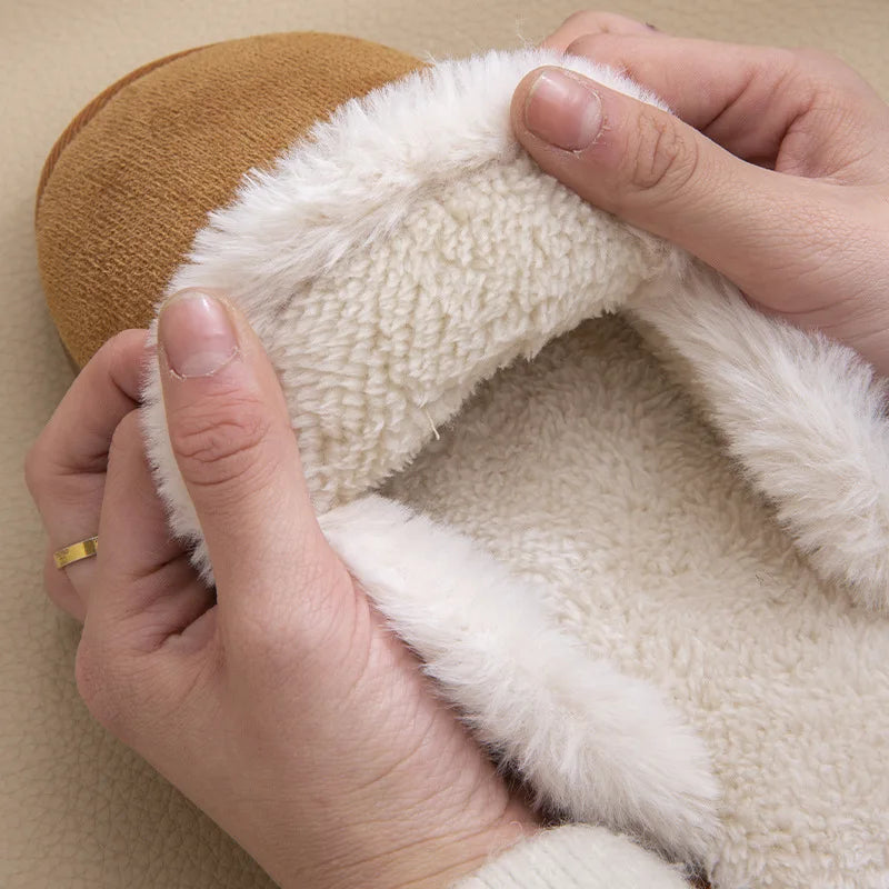 Elianna Cozy Fleece Slippers