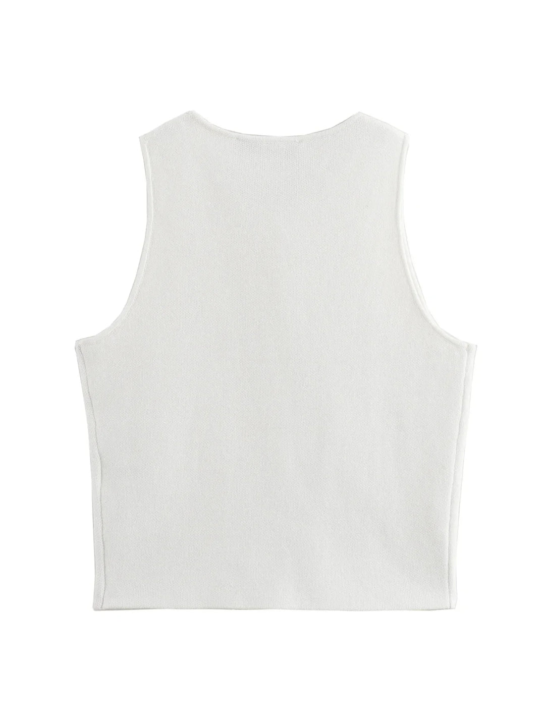 Amira Button Crop Tops