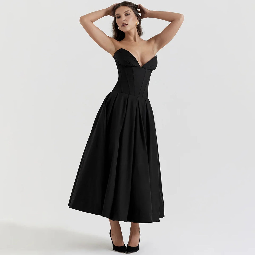 Aleena Strapless Maxi Dress