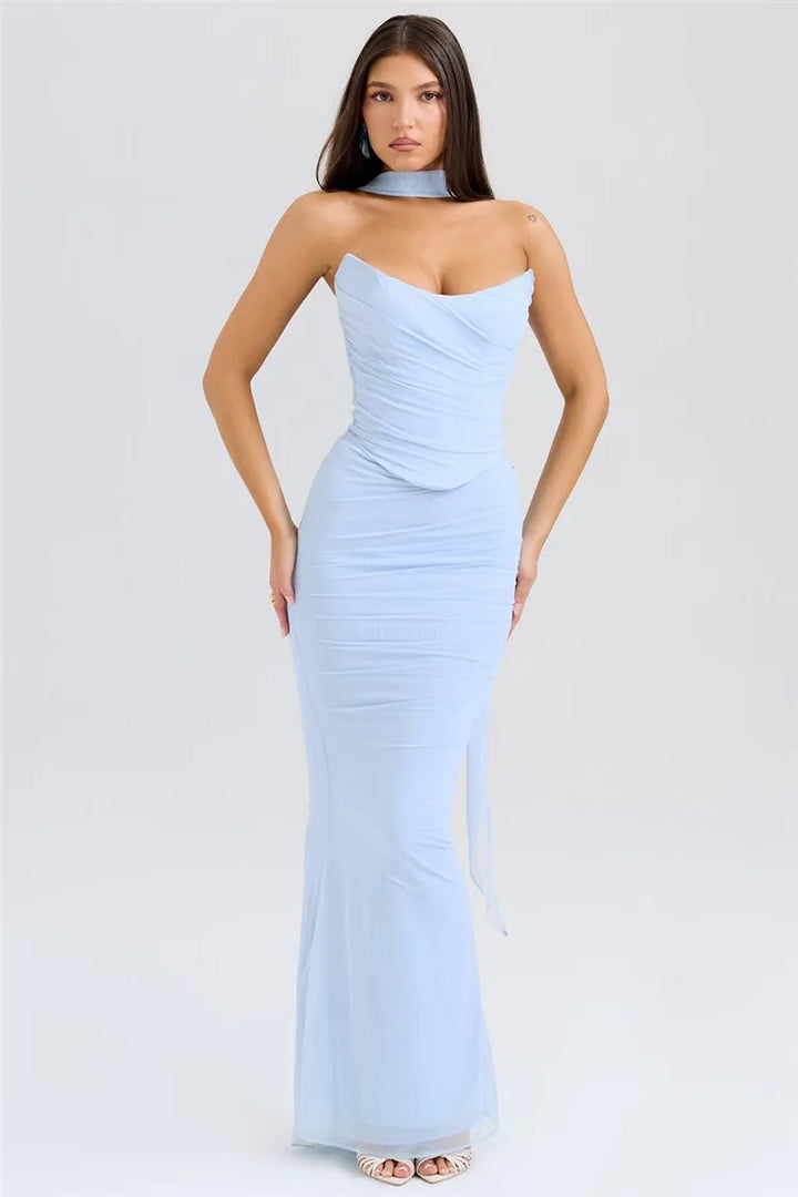 Angel Strapless Bodycon Dress