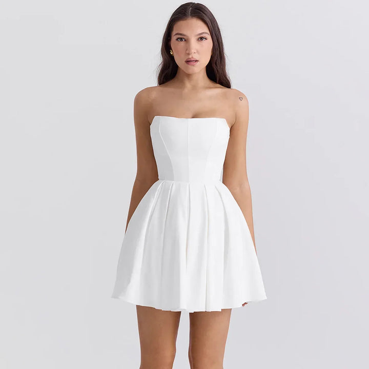 Loretta Strapless Mini Dress
