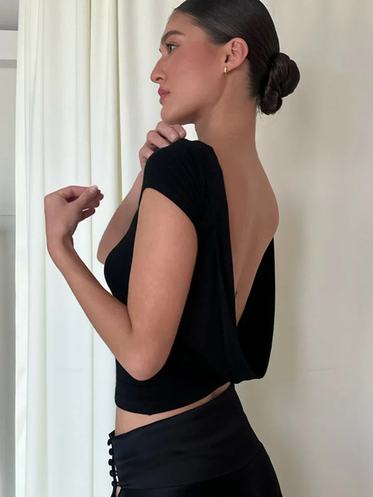 Oaklynn Open-Back Basic Top