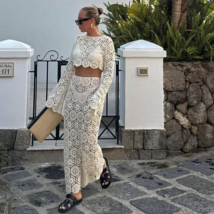 Alivia Relaxed Tank & Beach Skirt Set