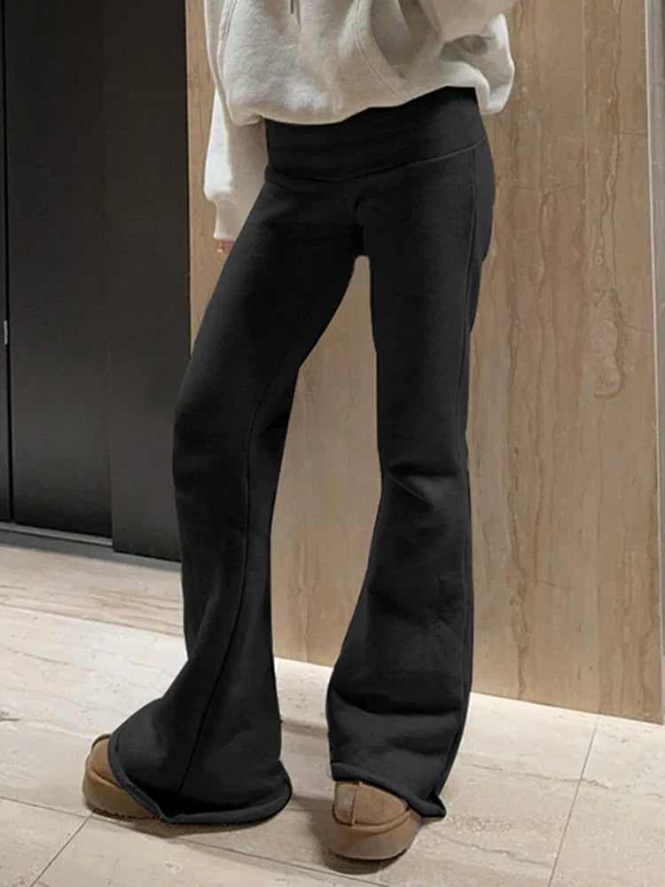 Alaina Comfy High-Waist Pants
