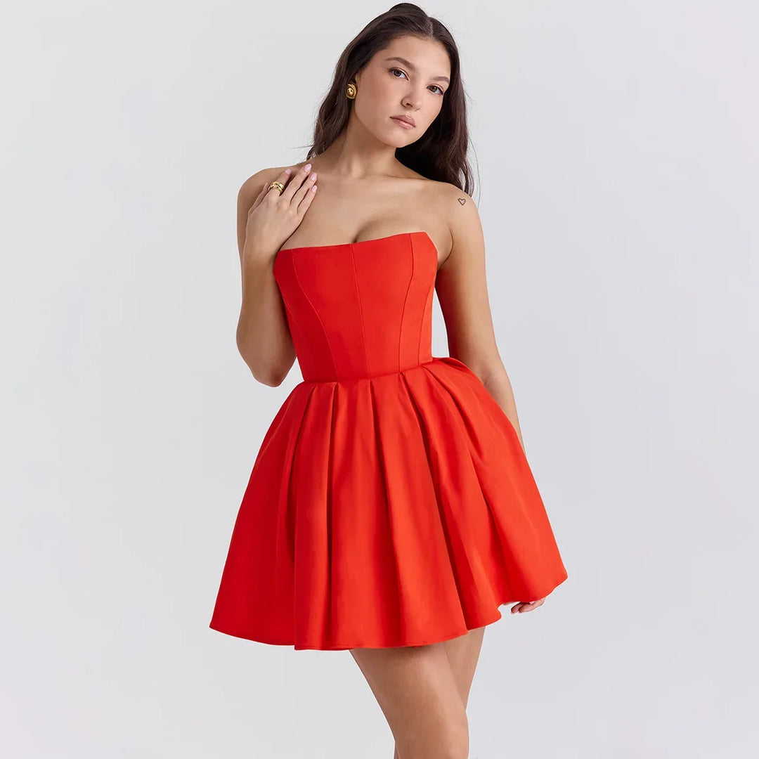 Loretta Strapless Mini Dress