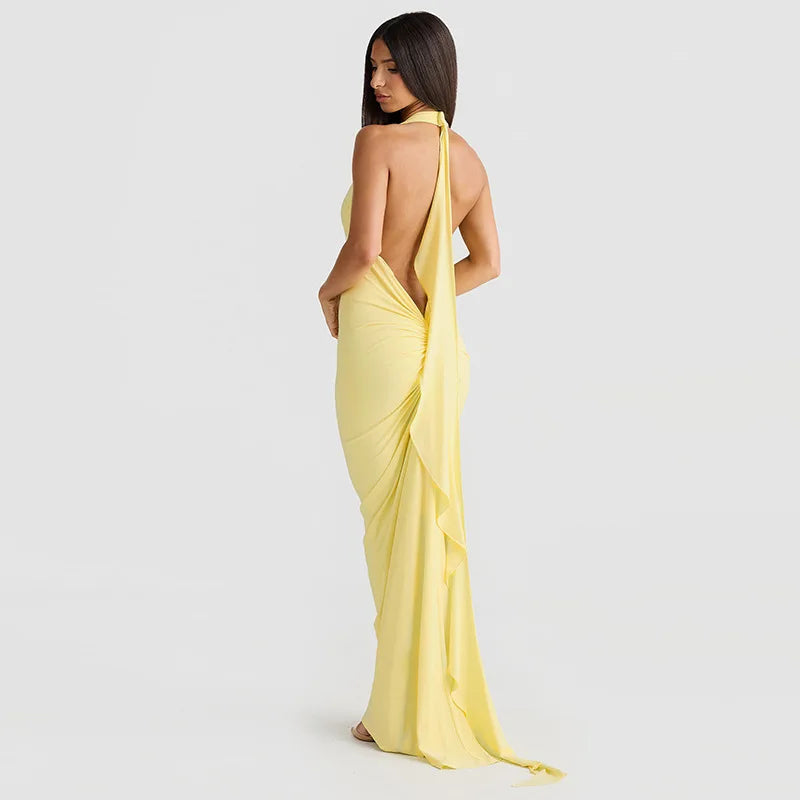 Davina Bodycon Backless Dress
