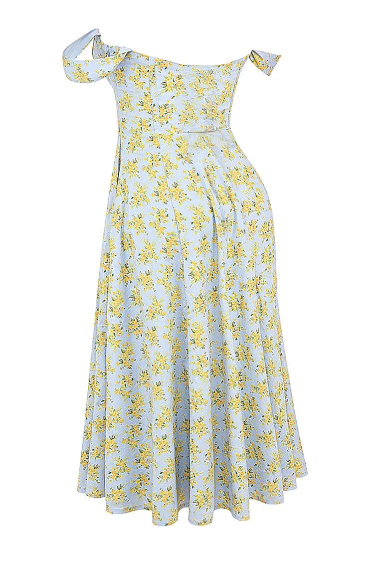 Maxine Off-Shoulder Midi Dress