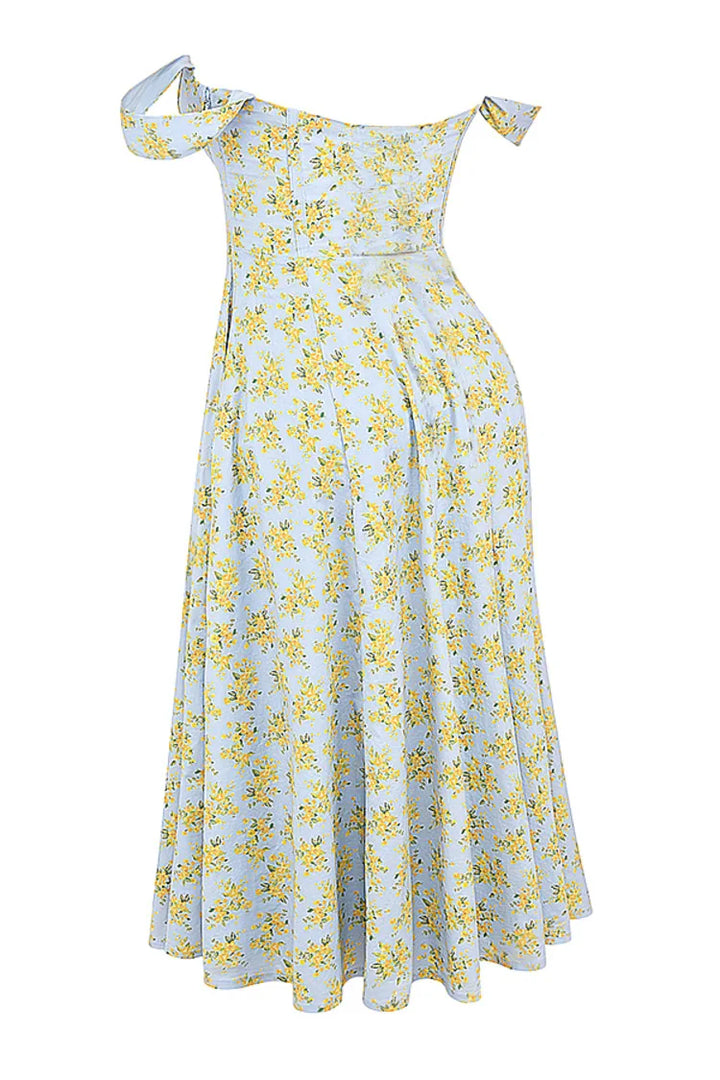 Maxine Off-Shoulder Midi Dress