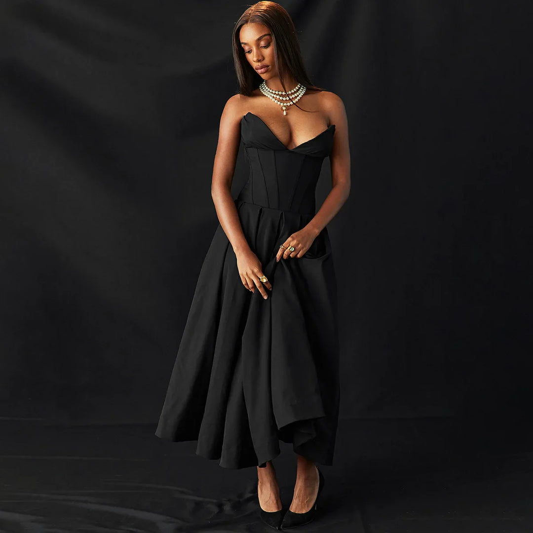 Aleena Strapless Maxi Dress