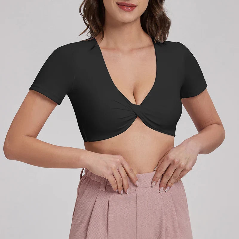 Margot Push-Up Crop Top