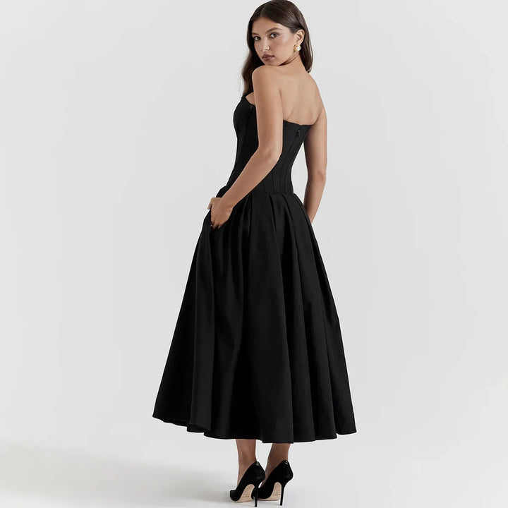 Aleena Strapless Maxi Dress