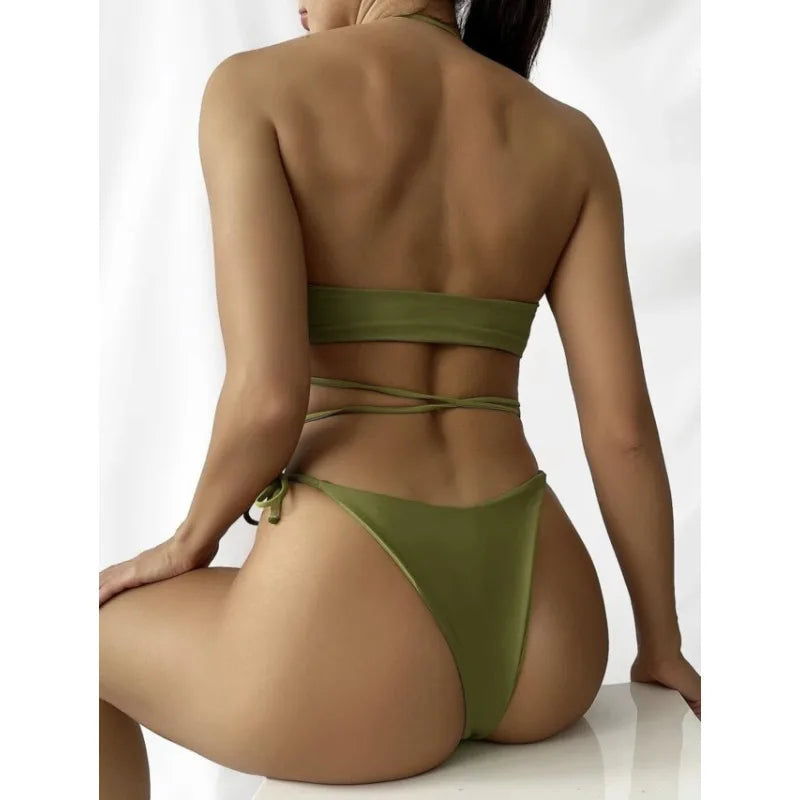 Catarina Three-Piece Bikini Set