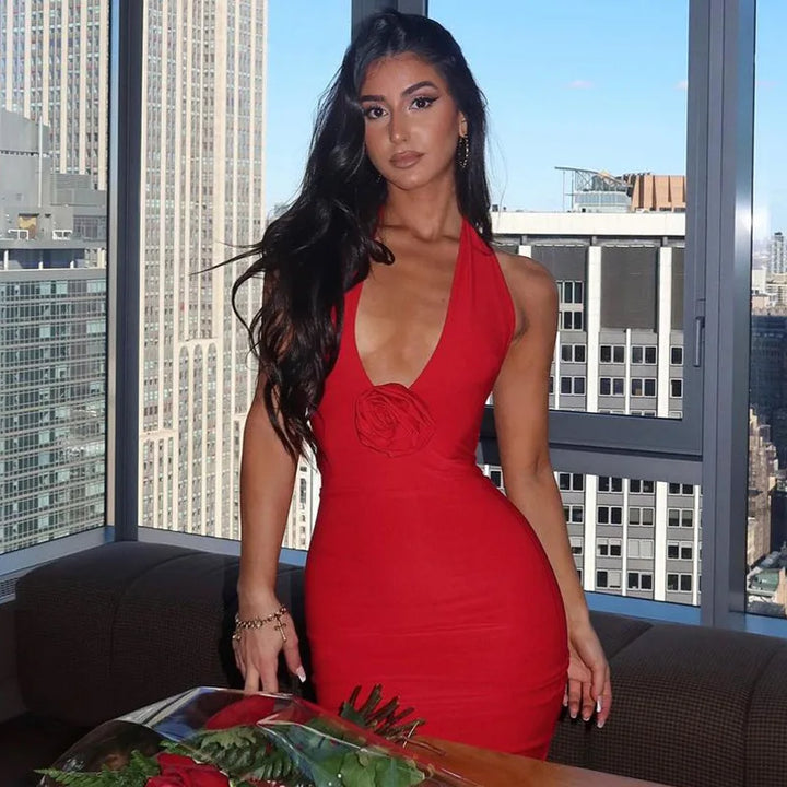 Davina Bodycon Backless Dress