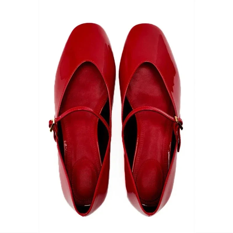Poppy Classic Leather Flats