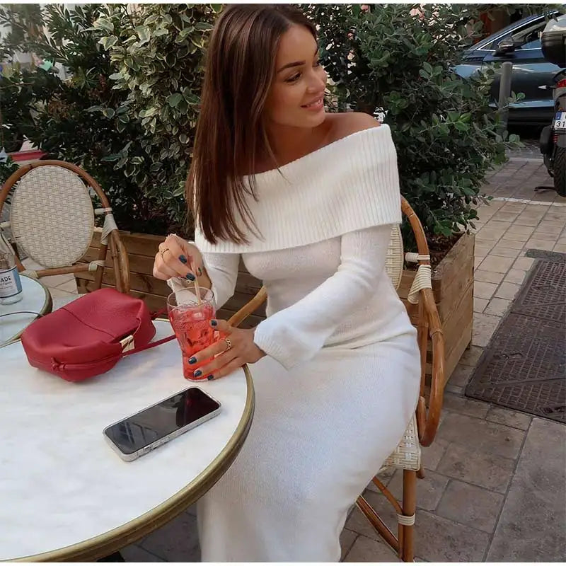 Mikaela Off-Shoulder Maxi Dress