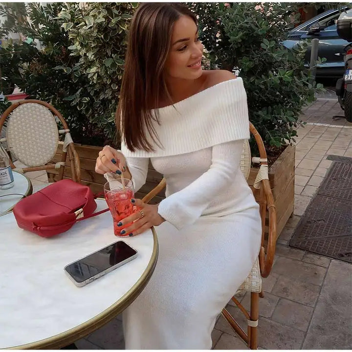 Mikaela Off-Shoulder Maxi Dress