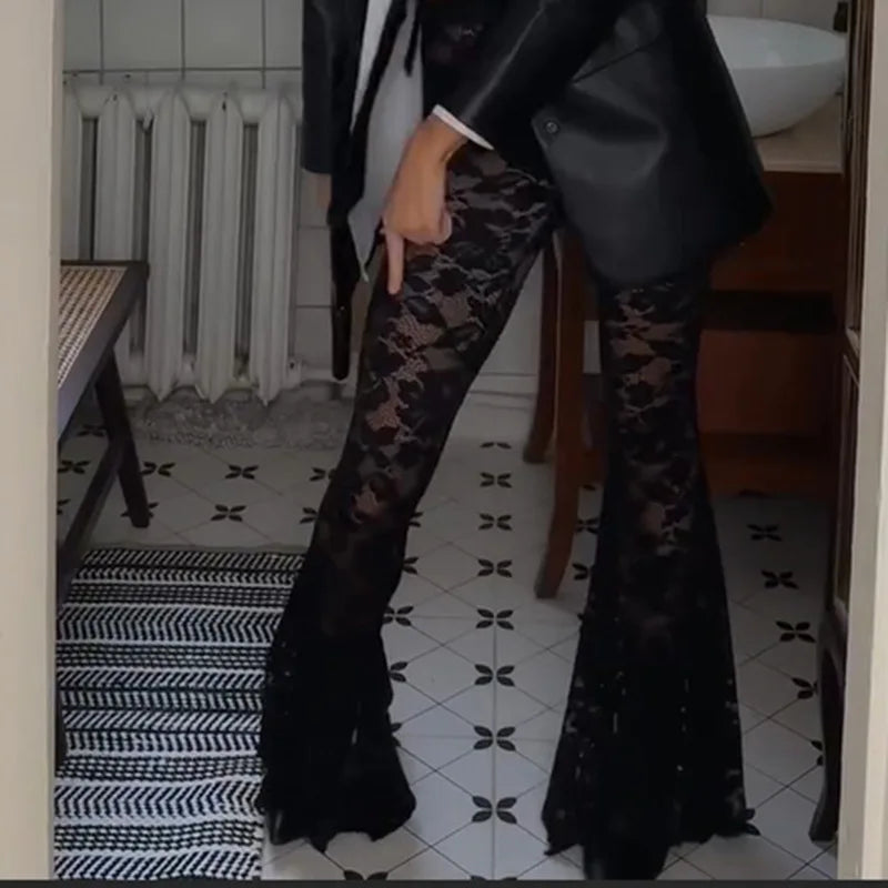 Lilly Hollow-Out Pants