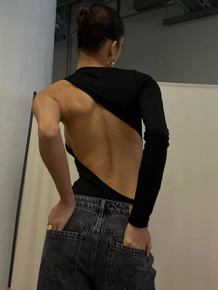 Wren Slanted Slim-Fit Top