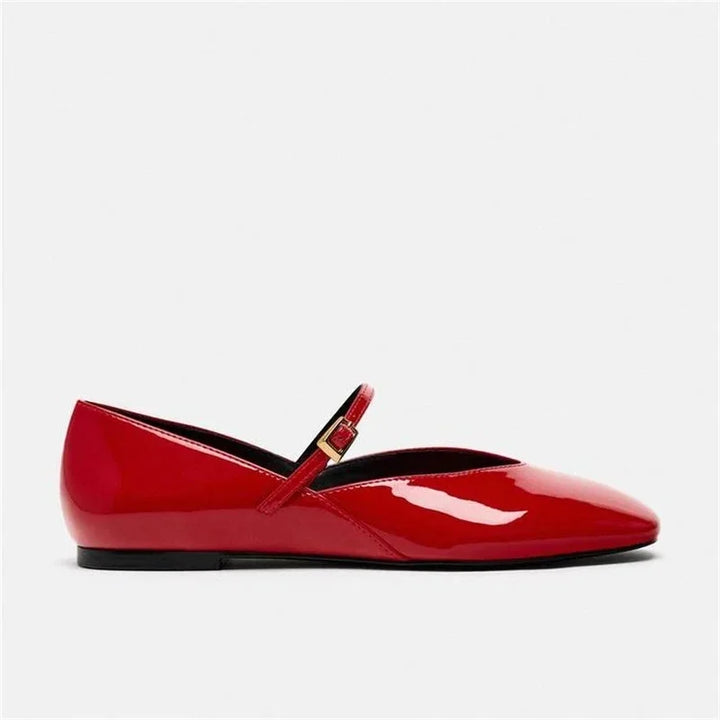 Poppy Classic Leather Flats