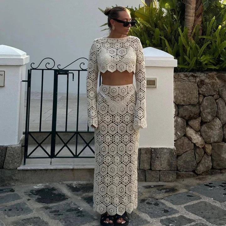 Alivia Relaxed Tank & Beach Skirt Set