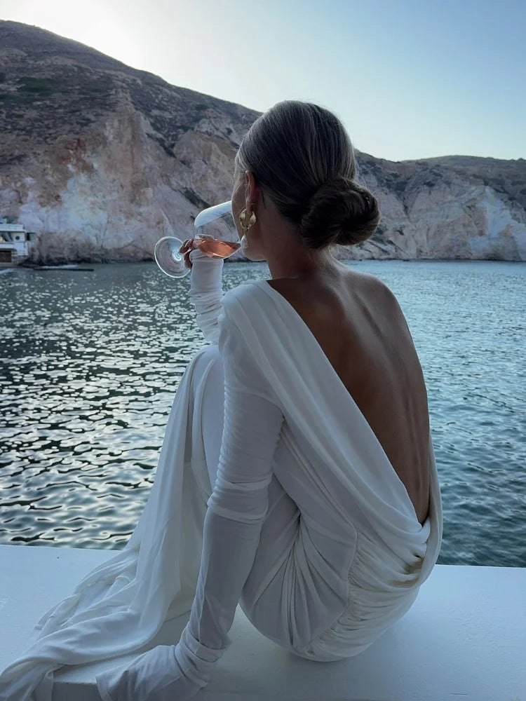 Averie Elegant Beach Dress