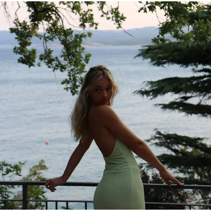 Ramona Flower V-Neck Dress